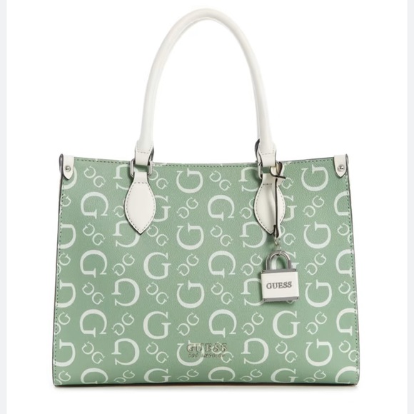 New GUESS Oak Park Logo Carryall - Picture 13 of 13
